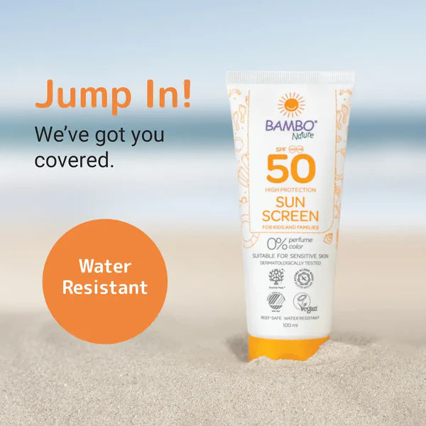 Bambo Nature Sunscreen SPF50, 100ml