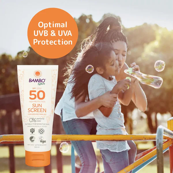 Bambo Nature Sunscreen SPF50, 100ml