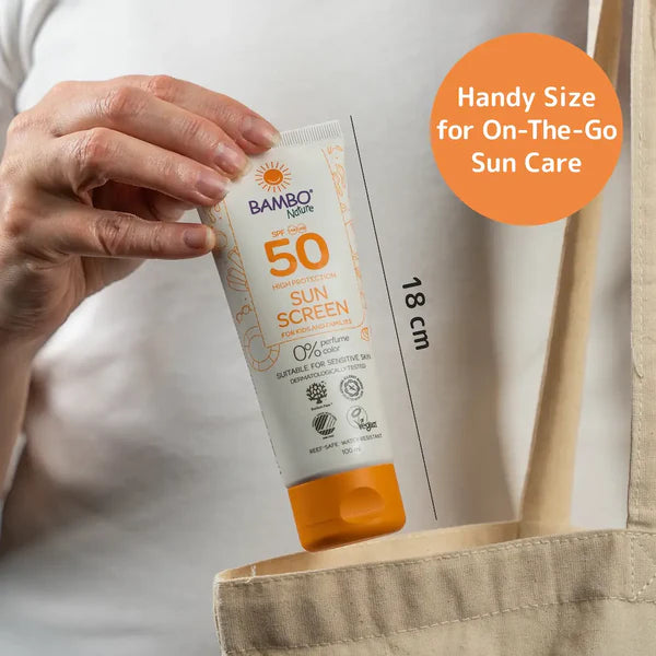 Bambo Nature Sunscreen SPF50, 100ml