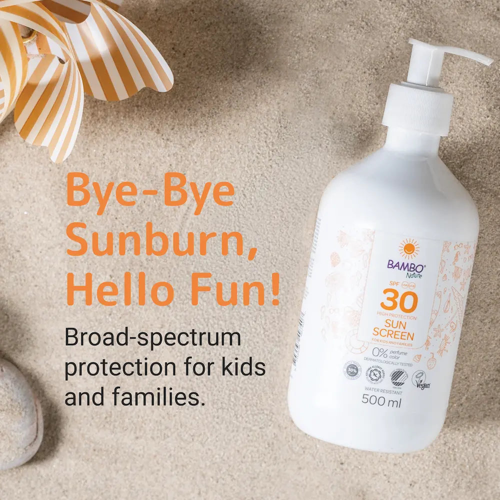 Bambo Nature Sunscreen SPF30, 500ml