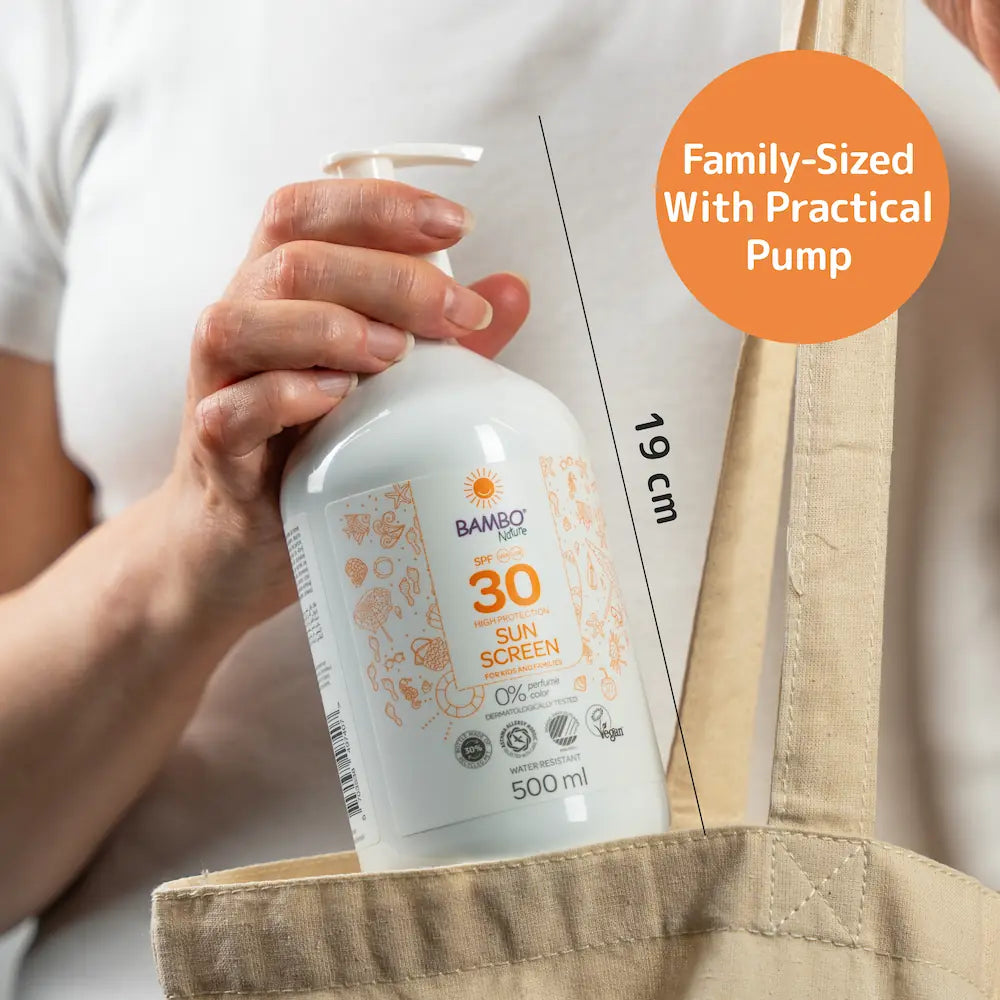 Bambo Nature Sunscreen SPF30, 500ml