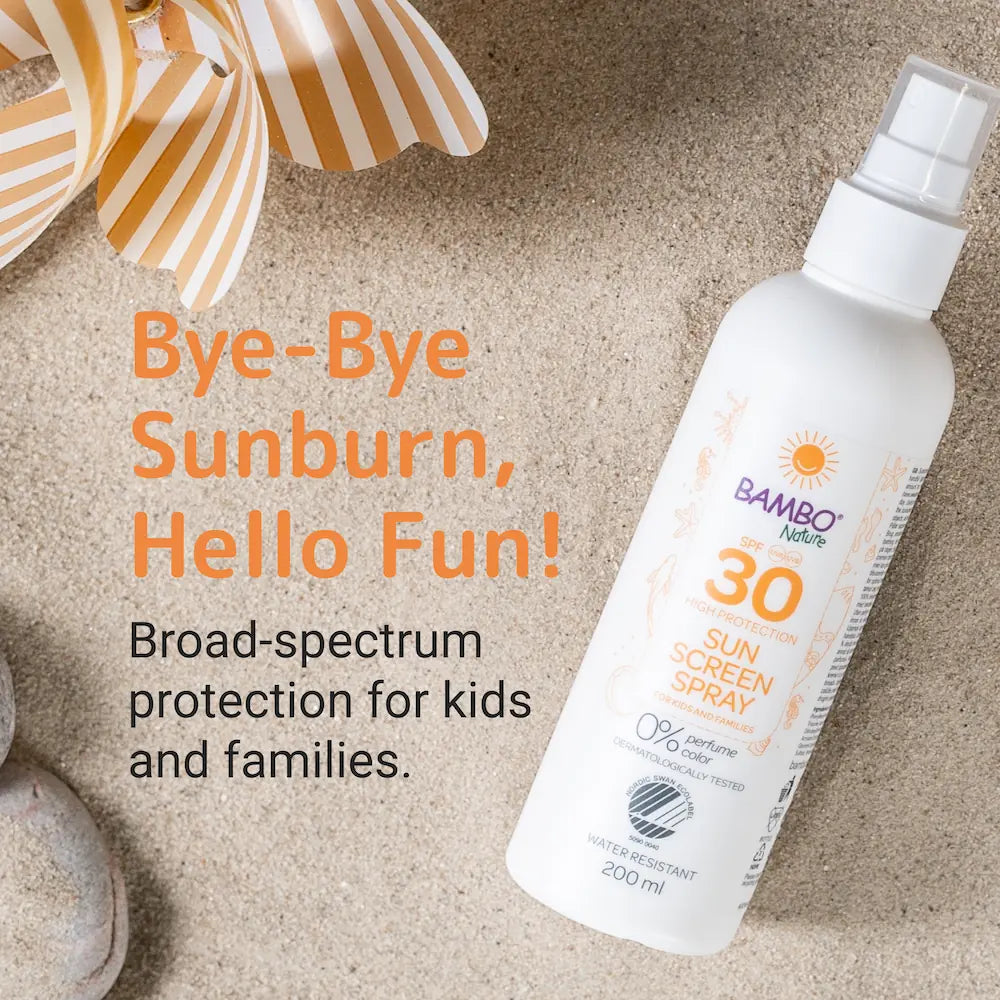 Bambo Nature Sunscreen Spray SPF30, 200ml