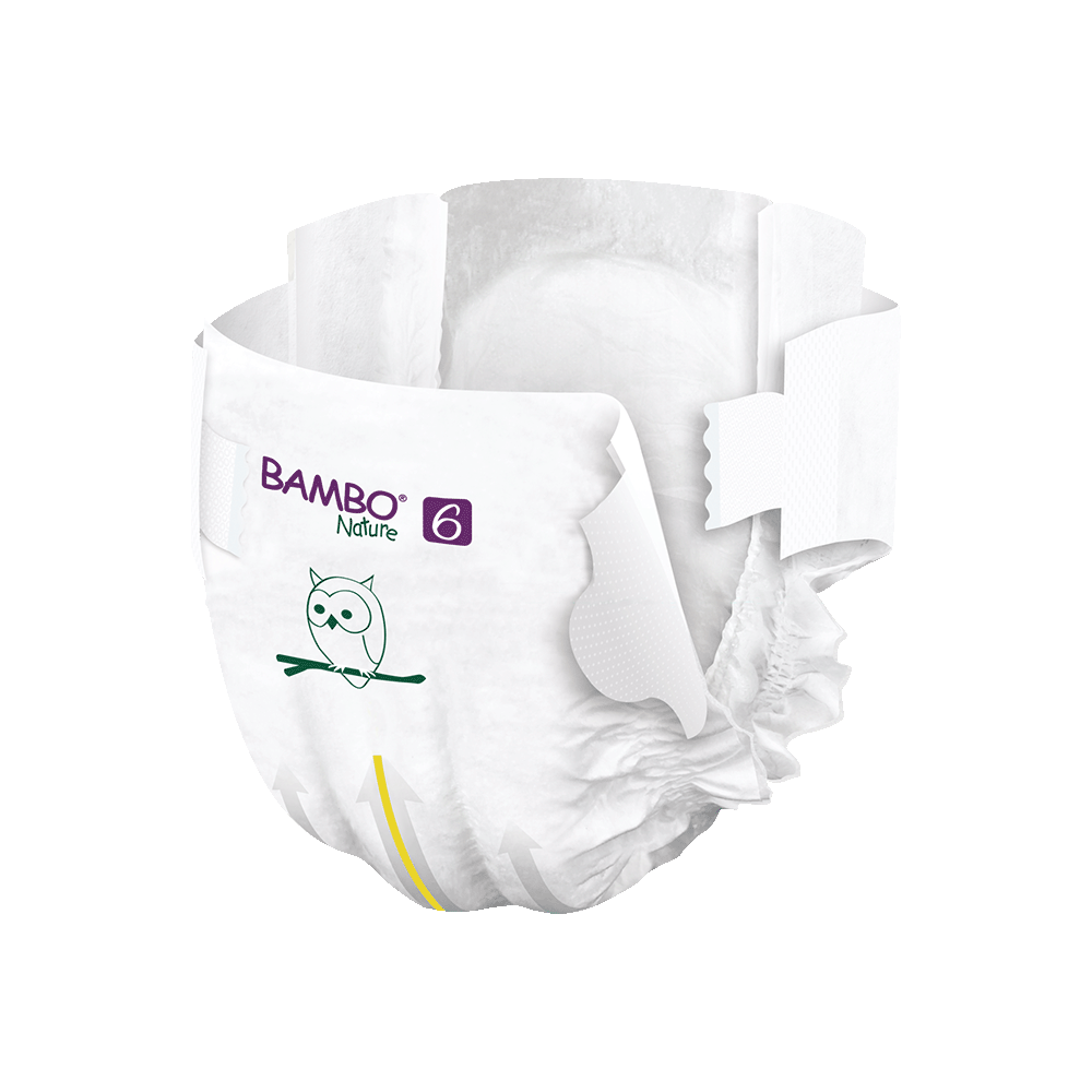 Bambo Nature  Nappies - Size 6 (16+kg/35+lbs)