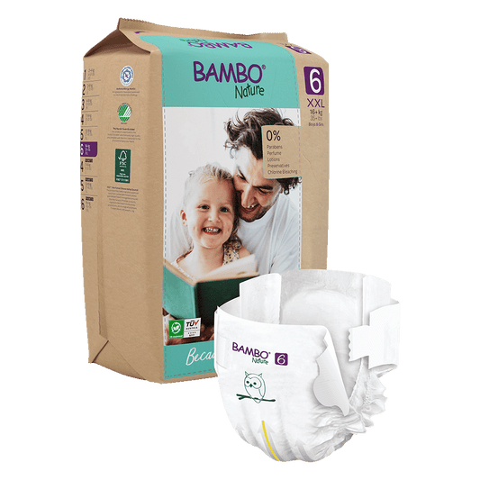 Bambo Nature  Nappies - Size 6 (16+kg/35+lbs)