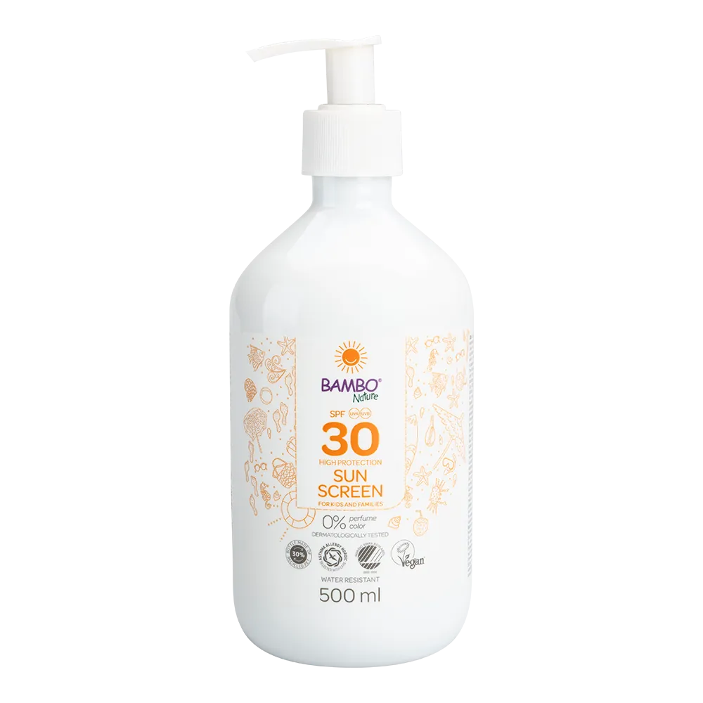 Bambo Nature Sunscreen SPF30, 500ml