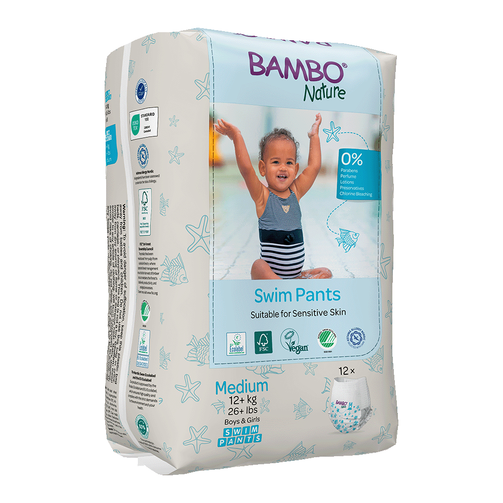 Bambo Nature Swim Nappy Pants M (12+kg/26+lbs)