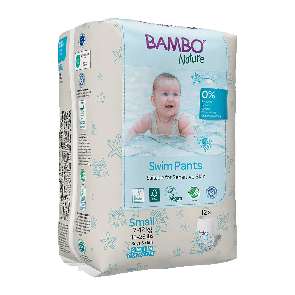 Bambo Nature Swim Pants S (7-12kg/15-26lbs)