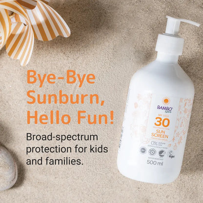 Bambo Nature Sunscreen SPF30, 500ml