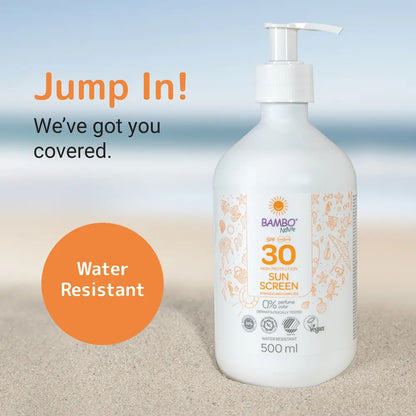 Bambo Nature Sunscreen SPF30, 500ml
