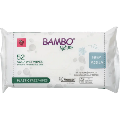Bambo Nature Aqua Wet Wipes