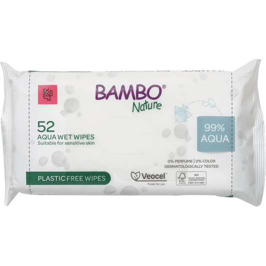 Bambo Nature Aqua Wet Wipes