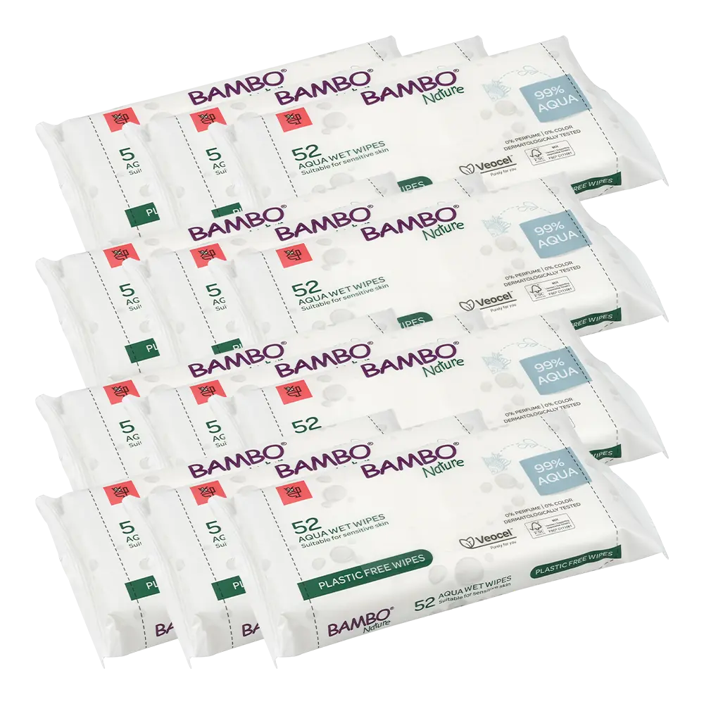 Bambo Nature Aqua Wet Wipes