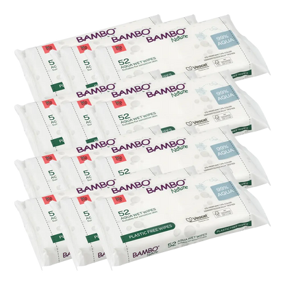 Bambo Nature Aqua Wet Wipes