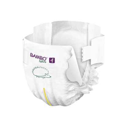 Bambo Nature Nappies - Size 4 (7-14kg/15-31lbs)
