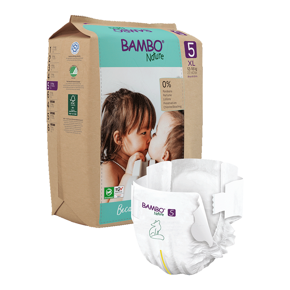 Nappies - Size 5 (12-18kg/27-40lbs)