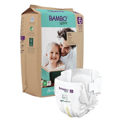 Bambo Nature  Nappies - Size 6 (16+kg/35+lbs)