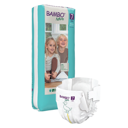Bambo Nature Nappies - Size 7 (18+kg/40+lbs)