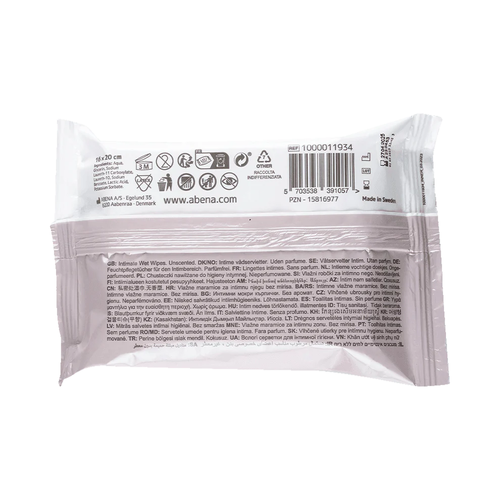 Intimate Care Wet Wipes