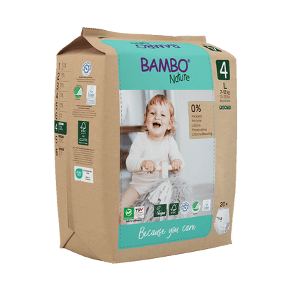 Bambo Nature Lycra Pants - Size 4 - Paper Packaging