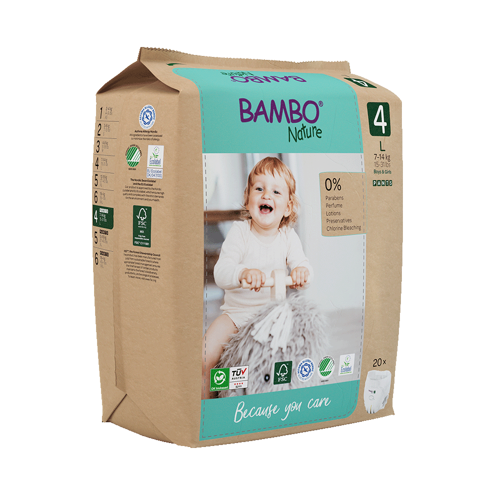 Bambo Nature Pants - Size 4 (7-14kg/15-31lbs)