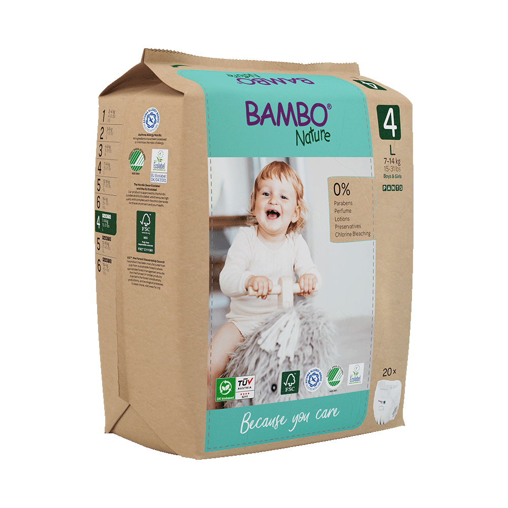 Bambo Nature Pants Size 4 7 14kg 15 31lbs Bambo Nature UK