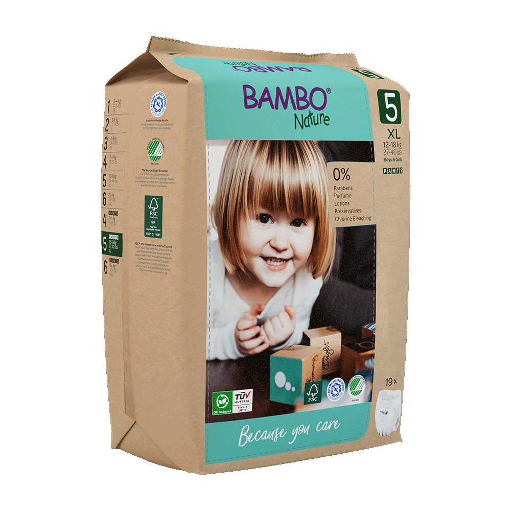 Bambo Nature Pants - Size 5 (12-18kg/27-40lbs)