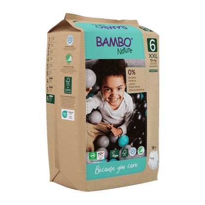 Bambo Nature Lycra Pants - Size 6 - Paper Packaging