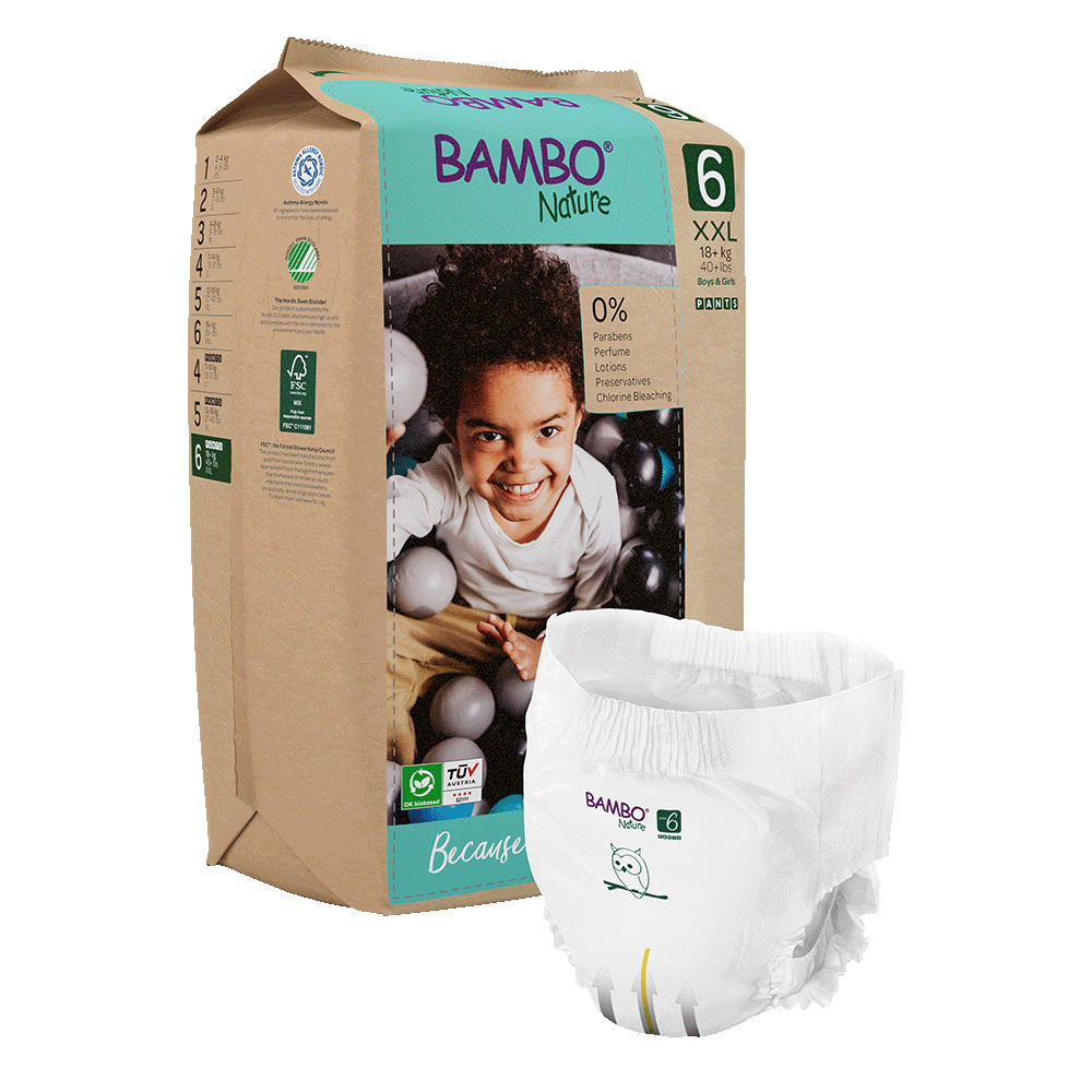 Bambo Nature Pants - Size 6 (16+kg/35+lbs)