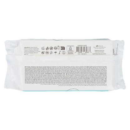 Bambo Nature Plastic-Free Wet Wipes
