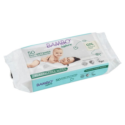 Bambo Nature Plastic-Free Wet Wipes