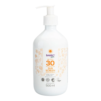 Bambo Nature Sunscreen SPF30, 500ml