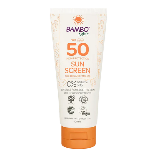 Bambo Nature Sunscreen SPF50, 100ml